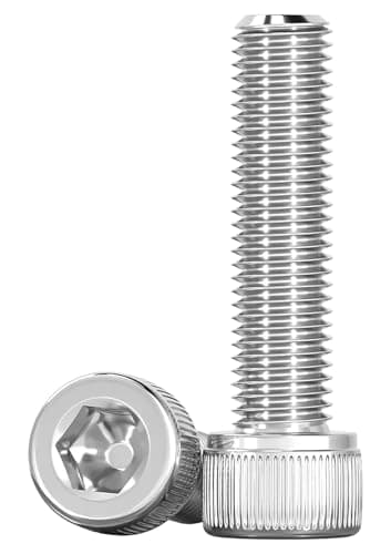 Image of Drenky Allen Socket Cap Head Screws M8 X 30mm Cylinder Screws with Hexagon Socket 304 Stainless Steel - DIN 912 (ISO 4762) - Pack of 10