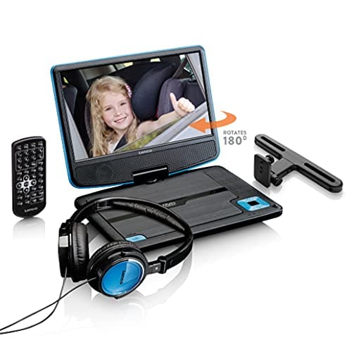 Image of Lenco DVP-910 Portable DVD Player - Blue