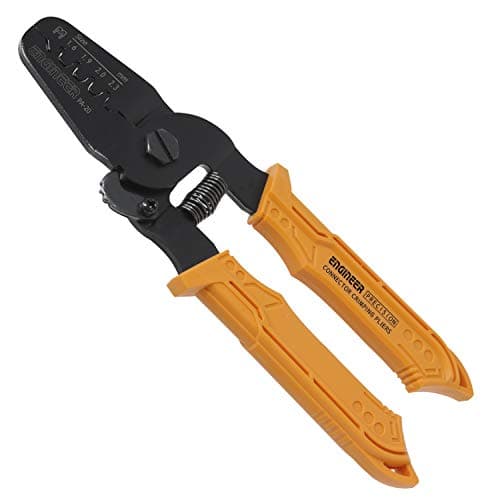 Image of Precision Universal Crimping Tool for Crimping mini Crimp pins. Made in Japan. ENGINEER pa-20