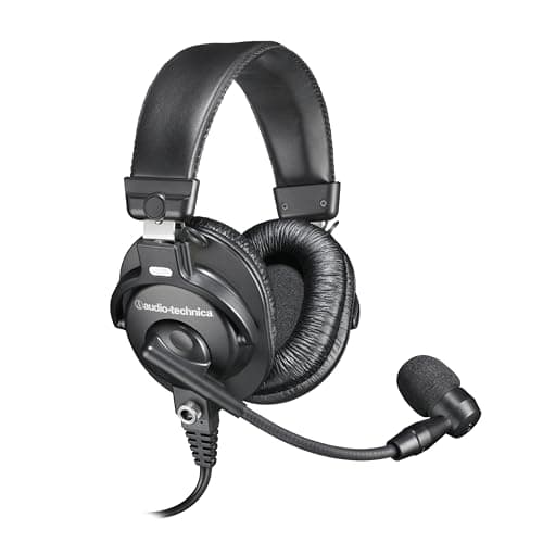 Image of Audio-Technica BPHS1 Broadcast Stereo Headset with dynamic microphone