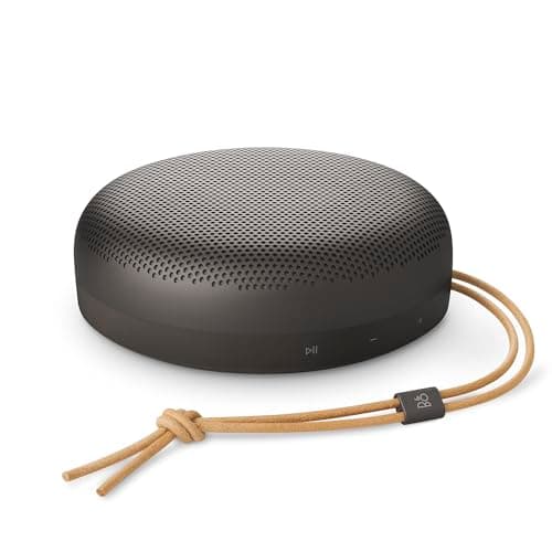 Image of Bang & Olufsen Beosound A1 (3rd gen) – Portable Compact Wireless Bluetooth Speaker, Waterproof (IP67), C2C certified, up to 24 hours of playtime and 3 Microphones for clear voice calls - Warm Granite