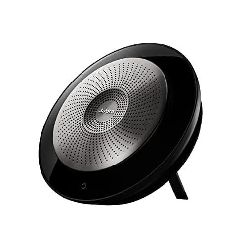 Image of Jabra Speak 710 MS Universal USB/Bluetooth Black, Silver – Speaker (Universal, Black, Silver, Portable, 30 m, 70 dB, 1 m)