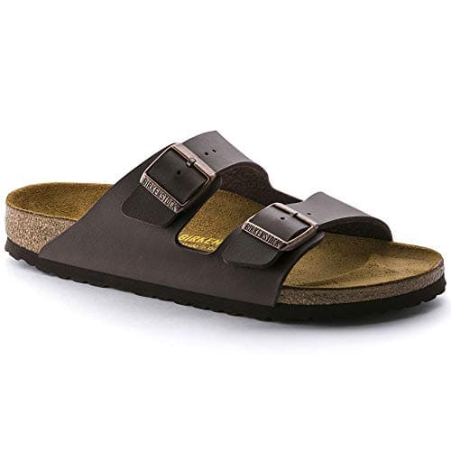 Image of Birkenstock Arizona, unisex-adult Sandals, Dark Brown, 5 UK (38 EU)
