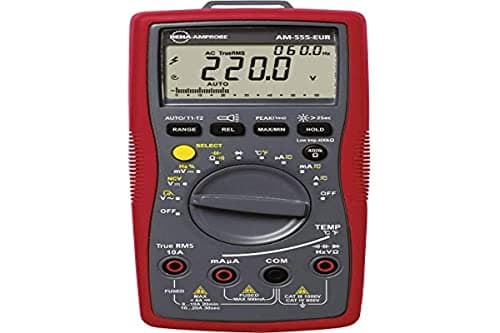 Image of Beha Amprobe 4701030 AM-555-EUR Handheld Multimeter Digital III 1000 V CAT IV 600 V Display (Counts): 6000