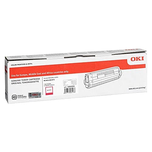 Image of Oki Standard Toner Cartridge for Mc853/Mc873 Printers - Magenta