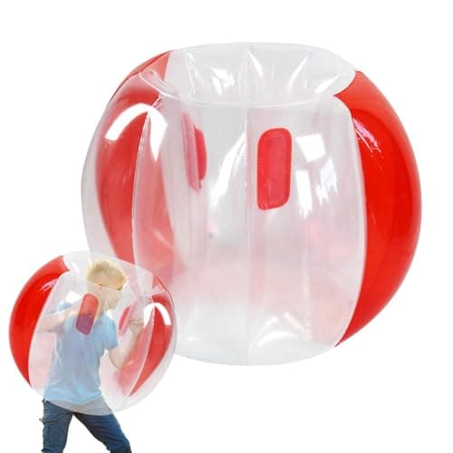 Image of Teksome Bumper Balls,Bubble Soccer Sumo Ball - Inflatable Balls Backyard Games, Outdoor Team Toys for Kids, Adults