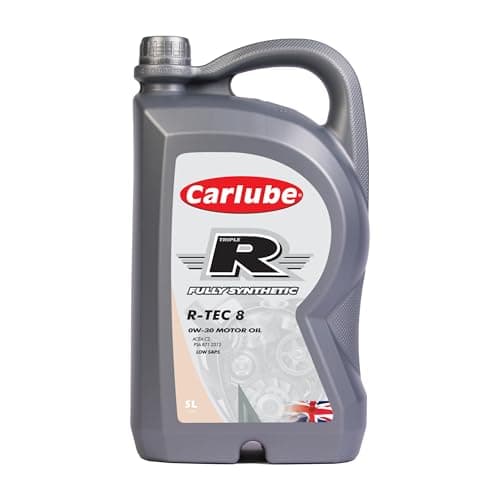 Image of Carlube Triple R 0W-30 ACEA C2, PSA Fully Synthetic Engine Oil R-TEC 8 5L