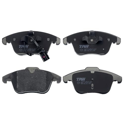Image of TRW GDB1762 Brake Pad Set of 4 for Volkswagen Tiguan (5N_) 2007-2018 Front Axle and other vehicles
