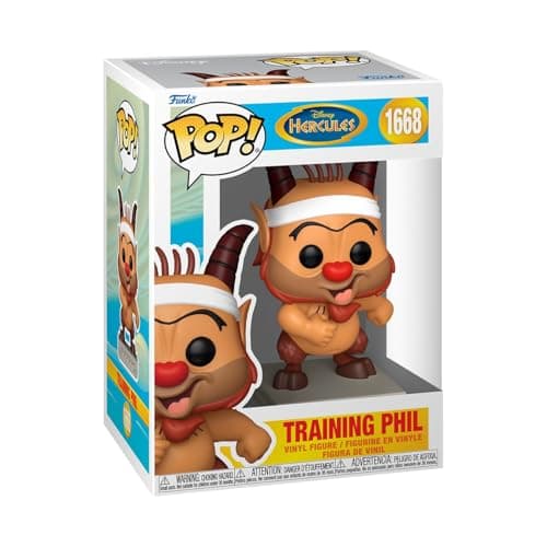 Image of Funko Pop! Disney: Hercules - Training Phil - Collectable Vinyl Figure - Gift Idea - Official Merchandise - Toys for Kids & Adults - Cartoon Fans - Model Figure for Collectors and Display