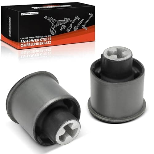 Image of Frankberg 2x Control ArmBearing BearingSockets Rear Left Right Compatible with Golf IV 1J1 Polo 6C1 6R1 Fabia II 542 Polo 9A 9N Ibiza IV 6J5 6P1 Fox Replace# 1J0501541C
