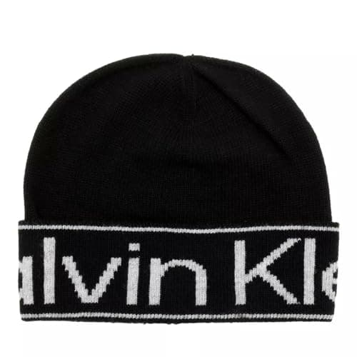 Image of Calvin Klein Knitted Hat Black