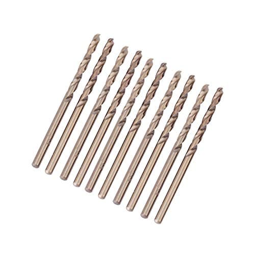 Image of 10pcs M35 HSS Cobalt Drill Bits HSS-CO Drill Bits Set Twist Drill Bits 1-5mm for Drilling on Stainless Steel (5mm)