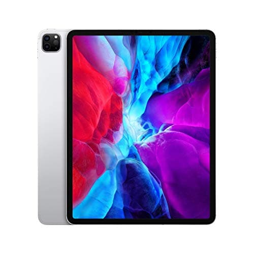 Image of 2020 Apple iPad Pro (12.9-inch, Wi-Fi + Cellular, 256GB) Silver (Renewed)