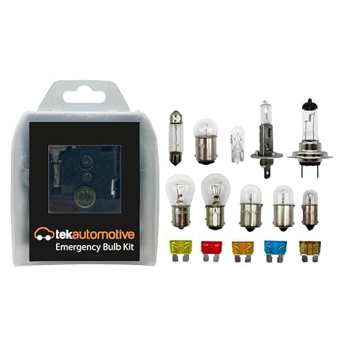 Image of Tek Automotive H7 15 pcs 24V Bulbs for Lorry Truck Emergency Spare Bulb Kit & Fuse Replacement Set