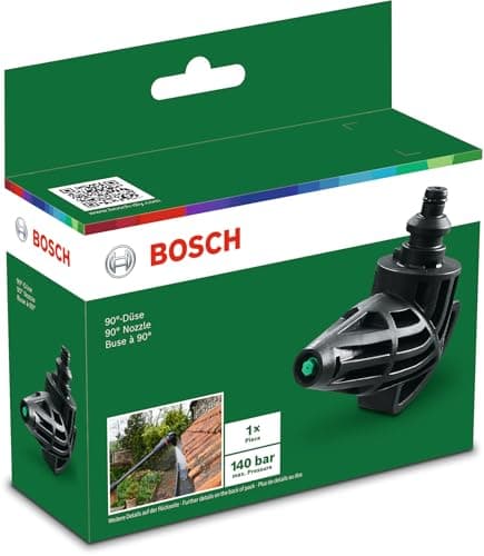 Image of Bosch 90° Nozzle (Compatible with: EasyAquatak 110/120, UniversalAquatak 125/130/135, AdvancedAquatak 140, AQT 33-10, AQT 33-11, AQT 35-12, AQT 37-13, AQT 40-13, AQT 42-13, AQT 45-14 X)