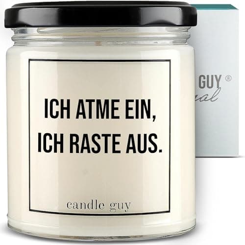 Image of candle guy Scented Candle | I Breathe In, I Snap Out | Handmade from 100% Soy Wax | 70 Hours Burn Time
