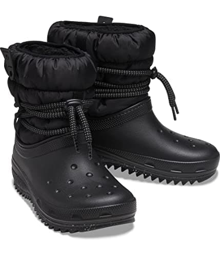 Image of Crocs, Classic Neo Puff Luxe Boot W, Female, Adult, 5, Black