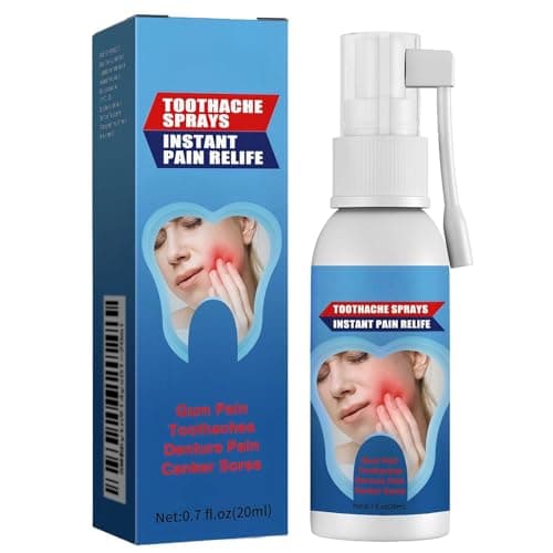 Image of Toothache Relief Extra Strong Spray, Tooth Pain Relief for Adults, Toothache Pain Reliefs, Dental Pains Spray, Gum Pains Reliefs, Fast Acting Oral Care Sprays