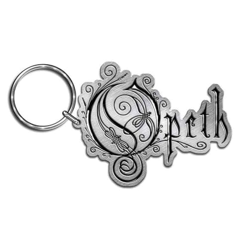 Image of Opeth Keyring Keychain classic Band Logo sorceress Official Metal