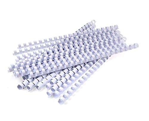 Image of Fellowes Value A4 14mm Binding Combs - White (Pack of 100), 6202001