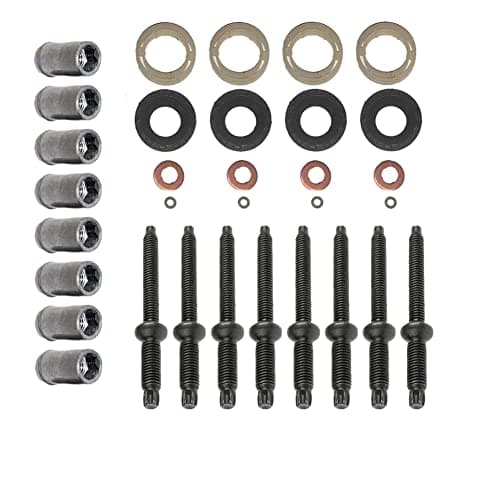 Image of Injector Stud Nut Seal Washer Oring Kit For PEUGEOT 1007 206 CC 206 207 3008 307 308 407 5008 Expert Partner 1981.85 1982.63 - Autorce
