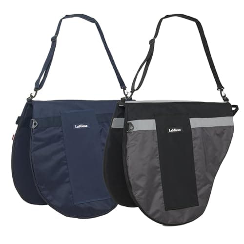 Image of LeMieux Saddle Carry Bag - One Size Navy Blue