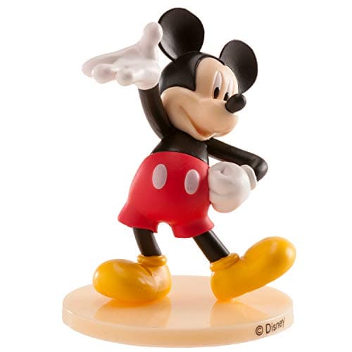 Image of Dekora - Cake Topper with PVC Mickey Mouse Figure For Cake Decoration multicoloured 347173