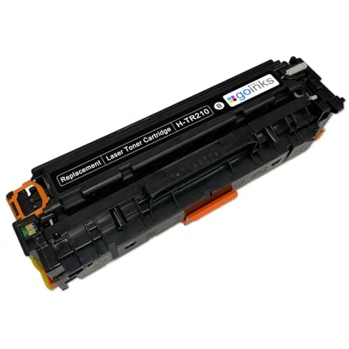 Image of Go Inks 1 Black Laser Toner Cartridge to replace HP CF210X (131X) Compatible/non-OEM for use with HP LaserJet Pro 200 Color Printers