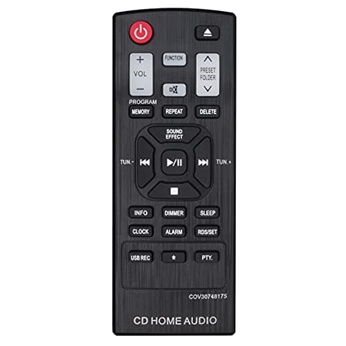 Image of ALLIMITY COV30748175 Remote Control Replace fit for LG Micro Hi-Fi Audio System CM2460 CM2460DAB CMS2460F CM2440 XA14 XA14-D0U