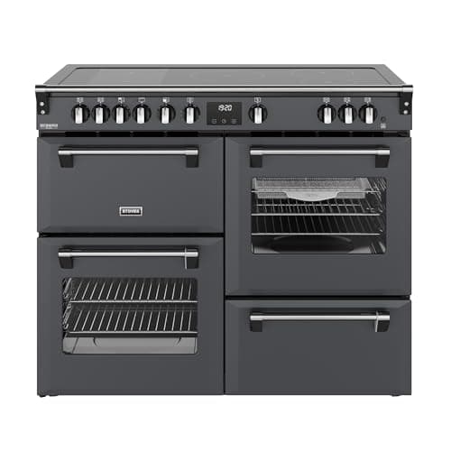 Image of Stoves Richmond Deluxe 110cm Electric Range Cooker with Induction Hob, Ice White