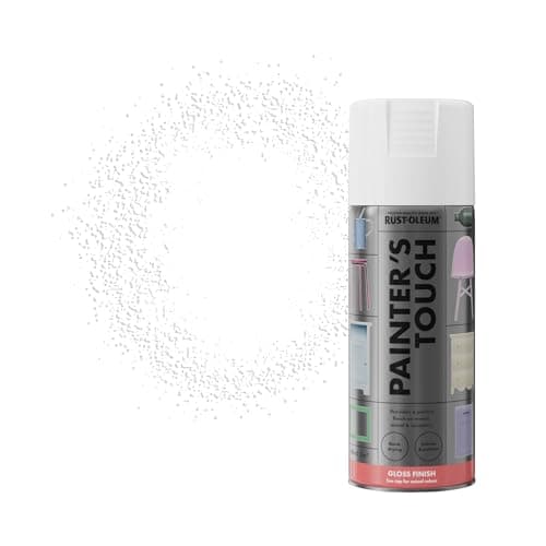 Image of Rust-Oleum 400ml Painter's Touch Spray Paint Aerosol - Gloss White