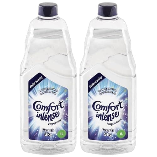Image of Comfort 2 x 1L Intense Limescale Protection with Welari Thank You Card Easing Ironing Fresh Sky Vaporesse Liquid (2L)