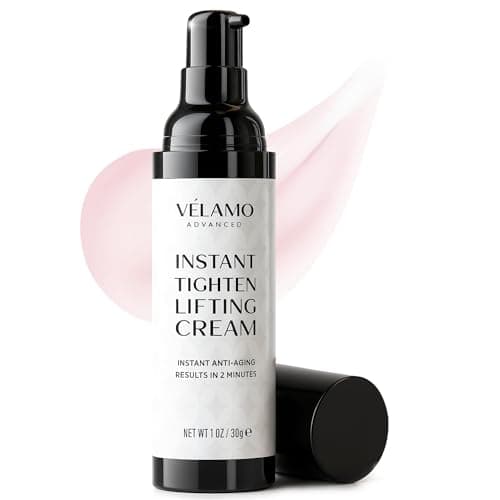 Image of VELAMO ADVANCED Instant Eye & Face Lift Cream: Rapid Under Eye Bags Wrinkles Smile Lines Forehead Lines Remover - Temporary Firming & Tightening Treatment in 2 Minutes, 30mL
