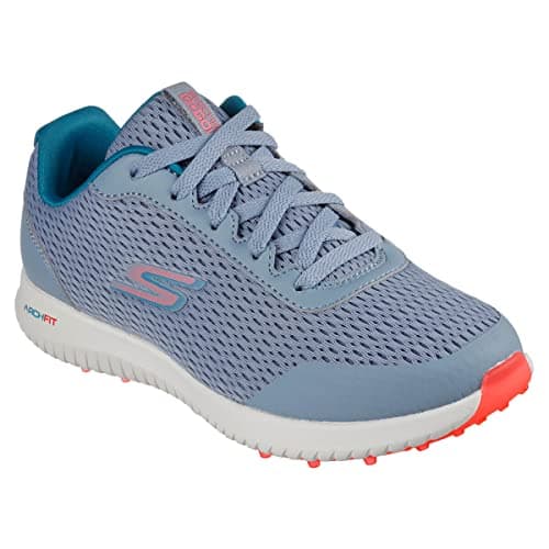 Image of Skechers Womens Go Golf Max Fairway 3 Golf Shoes - Blue/Multi - UK 4