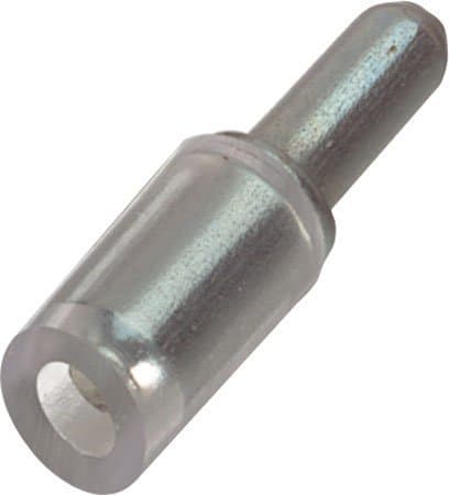 Image of HARDWARE FOR YOU LTD Pack of 20 Glass Shelf Support Plug for A 3MM Hole Book CASE Shelf Support PINS PEG Stud Steel