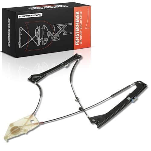 Image of Frankberg Window Regulator Front Right Without Motor Compatible with Polo 6R All Engine Hatchback 2009-2017 Polo 6R 6C All Engine Hatchback 2011-2017 Replace# 6R3837462A