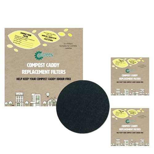 Image of Compost Caddy Spare Filters - For Typhoon Living Caddies (Pack of 6)