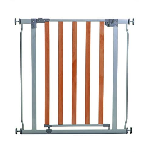 Image of Dreambaby Cosmopolitian Wood/Metal Safety Gate (Fits 75-82cm), multicoloured