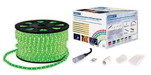 Image of Green 45 m Static LED Rope Light