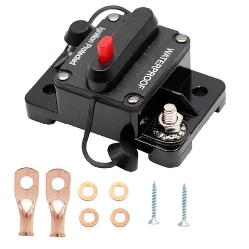 Image of 12V Circuit Breaker - RCD Circuit Breaker | 20A UK plug RCD socket adapter | RCD Adapter Protection for RCD Plug Safety Pool Pump, Power Pressure Washer, Air Conditioner, Hair Dryer