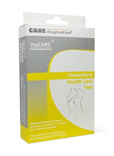 Image of Cholesterol Test Kit Home Cholesterol Test Finger Prick Blood Self Testing For Cholesterol Levels. (For one use only)