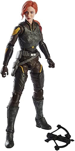 Image of G.I. Joe Classified Series Snake Eyes: G.I. Joe Origins Scarlett Action Figure Collectible 20 Premium Toy, 6-Inch Scale, Custom Package Art