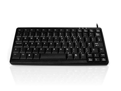 Image of Accuratus K82A 15KV- USB/PS2 Combo Mini Scissor Key Keyboard with 15KV ESD Air Discharge (UK Layout)