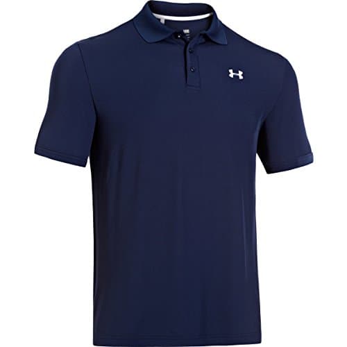 Image of Under Armour Performance Polo Men's Short-Sleeve Shirt, Academy / Steel (408), Small