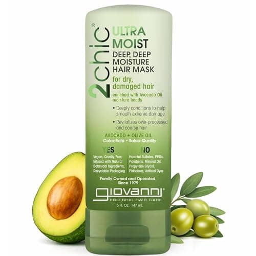 Image of Giovanni 2chic Avocado and Olive Oil Ultra Moist Hair Mask 144 ml
