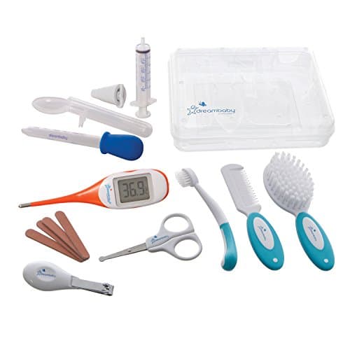 Image of Dreambaby Grooming Kit/Medicine Set and Rapid Response Digital Thermometer (10-Piece)