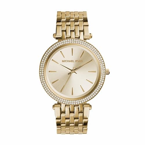 Image of Michael Kors Darci with Gold Tone Stainless Steel Strap for Women's Watch MK3191
