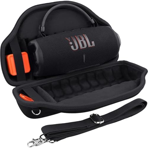 Image of co2CREA Hard Carrying Bag Storge Case for JBL Charge 6 Portable Wireless Bluetooth Speaker with Detachable Shoulder Strap,(Case only, Speaker not included）