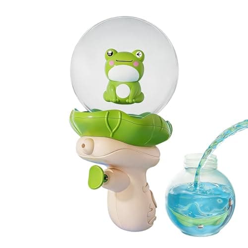 Image of Cartoon Frog Water Soaker, Kids Water Squirter, Summer Play Feature, Outdoor Activity Toy, Fun Backyard Party Gadget, Suitable For Garden Patio Beach Party Boys Girls Swimming Pool