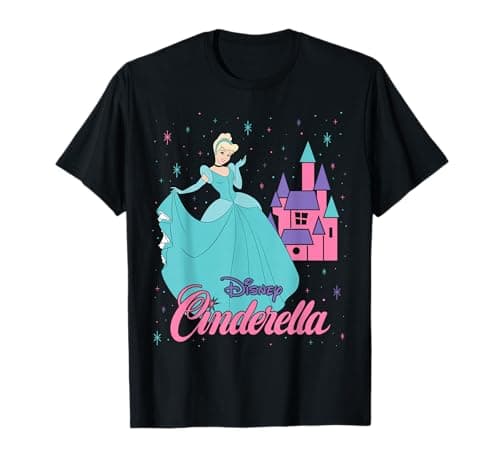 Image of Disney Princess Cinderella Retro 90s T-Shirt